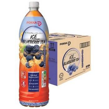 Pokka Ice Blueberry Tea 12 x 1.5L