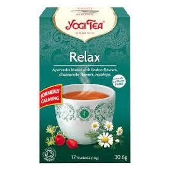 Yogi Tea - Ayurvedic Blend, Organic Relax Tea (17 teabags) | BB: 28/02/2026