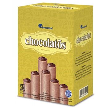 Garuda Food Chocolate Flavored Sponge Rolls 336g