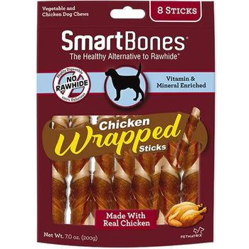 SmartBones Chicken Wrapped Sticks 8pc 200g