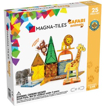 Magna-Tiles Safari Animals 25 Piece Set