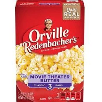 Orville Redenbacher's Movie Theater Butter Microwave Popcorn 280g