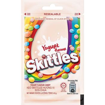 Skittles Yogurt Candy Bag 40g