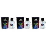 Adidas Team Five For Men Pack Of 3 100ml