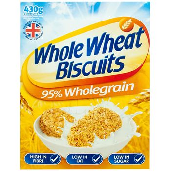 Whole Wheat Biscuits Cereal 430g