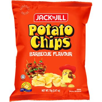 Jack 'n Jill Potato Chips BBQ Flavor 70g