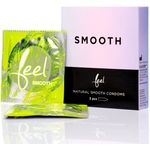 Nulatex Feel Smooth Natural And Seamless Condoms 3pcs 86g