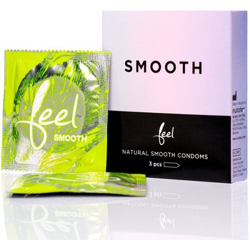 Nulatex Feel Smooth Natural And Seamless Condoms 3pcs 86g