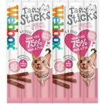 Webbox Cat Delight Salmon And Trout 6 Sticks Soft Meaty And Full Of Flavour
