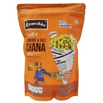 Kemchho Roasted Turmeric Salt Chana 200g