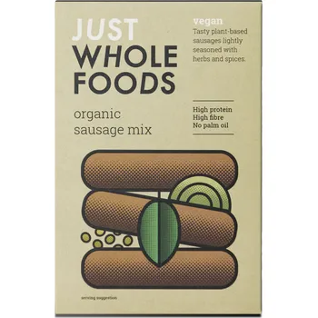 Just Wholefoods Organic Susage Mix 125g
