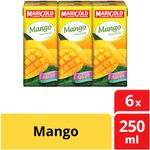 Marigold Packet Fruit Mango 6 x 250ml