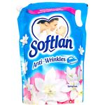 Softlan Anti Wrinkles Fabric Softener Spring Fresh Refill 1.6l