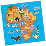 Galt Reusable Sticker Book Maps