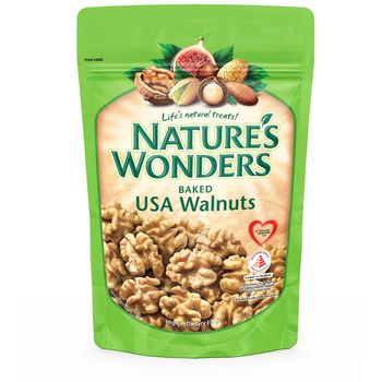 Nature's Wonders Baked Nuts - USA Walnuts 200g