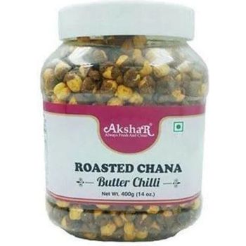 Akshar Roasted Chana Butter Chilli 400g