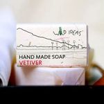 Wild Ideas Vetiver Natural Hand Made Travel Soap 100g