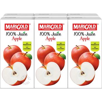 Marigold Juice Apple 6pcs 200ml