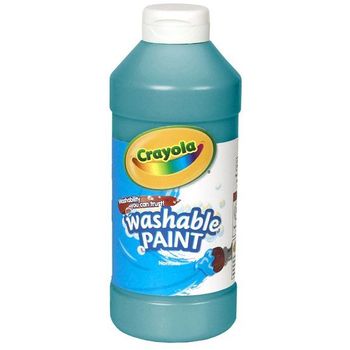 Crayola Washable Paint Turquoise 500ml