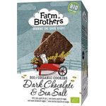Farm Brothers Bio Organic Dark Chocolate & Sea Salt Cookies 150g