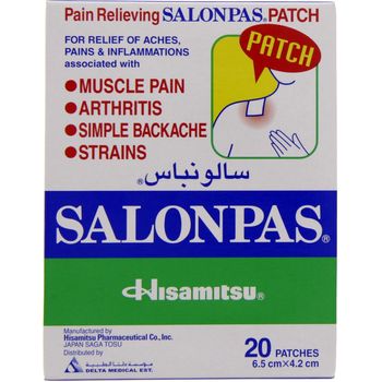 Hisamitsu Salonpas 20 patches 6.5cm x 4.2cm