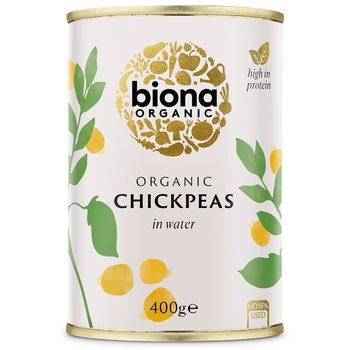 Biona Organic Canned Chick Peas 400g