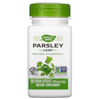 Natures Way Parsley Leaf Capsules 450mg 100count