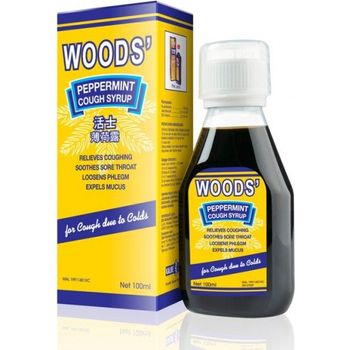 [Bundle of 2] Woods' Peppermint Cough Syrup 50ml