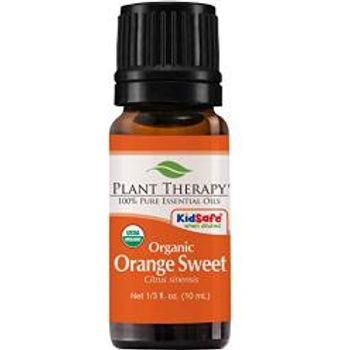 Plant Therapy Organic Sweet Orange Essential Oil 10ml