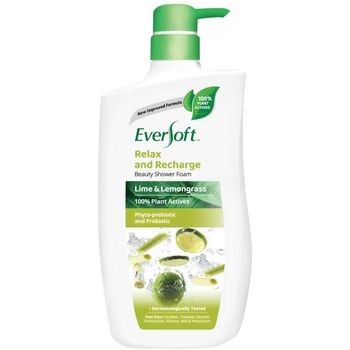 Eversoft Beauty Shower Foam Lime And Lemongrass 950g