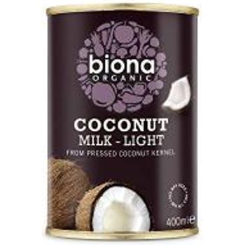 Biona Organic Coconut Milk light 9% Fat 400ml