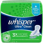 Whisper Ultra Clean Normal or Heavy Day Wings 28cm