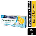 Dabur Herbal Salt Lemon Whitening Natural Toothpaste