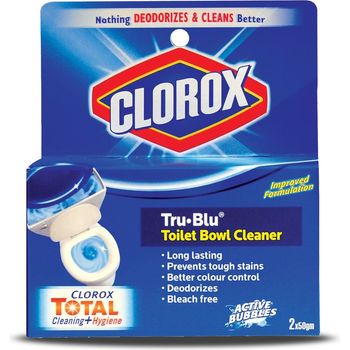 Clorox Tru Blu Toilet Bowl Cleaner 50g