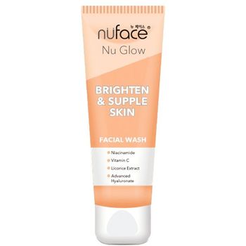 Nuface Nu Glow Brighten And Supple Skin Facial Wash Cream 80ml