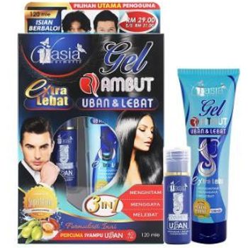 V'Asia Gel Gray And Thick Hair 120ml