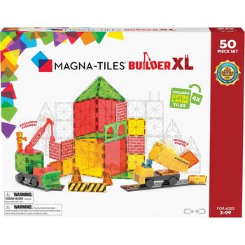 Magna-Tiles Builder XL 50 Piece Set