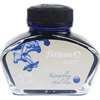 Pelikan 4001 Bottled Ink For Fountain Pens Royal Blue 62.5ml