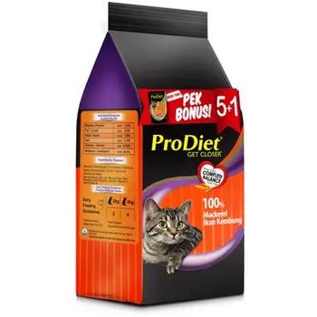 ProDiet Wet Cat Food Mackerel 85G 5+1 (Promo Pack)