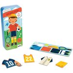 Petit Collage Magnetic Dress Up Shine Bright Sports Star