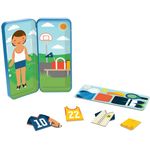 Petit Collage Magnetic Dress Up Shine Bright Sports Star