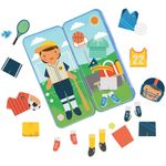 Petit Collage Magnetic Dress Up Shine Bright Sports Star