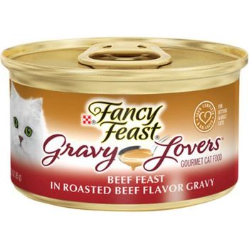 Purina Fancy Feast Gravy Lovers Beef Feast 85g