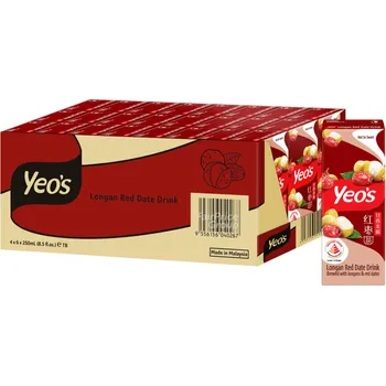 Yeos Packet Drink Longan Red Date