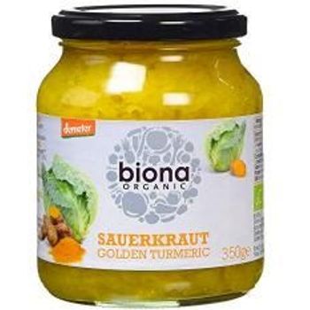 Biona Organic Golden Turmeric Sauerkraut 350g