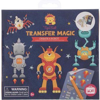 Tiger Tribe Transfer Magic Craft Kit Create A Robot