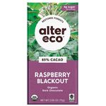 Alter Eco Organic Dark Chocolate Bar Raspberry 75g