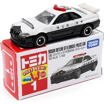 Takara Tomy No.1 Nissan Skyline GT-R BNR34 Police Car