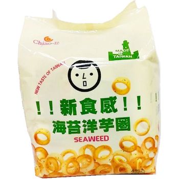 Chiao-E Qiaoyi Seaweed And Potato Rings 72g