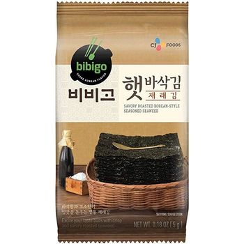 CJ Bibigo Roasted Seaweed Snack 4g